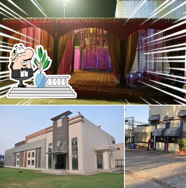 The exterior of Hotel Adarsh Palace