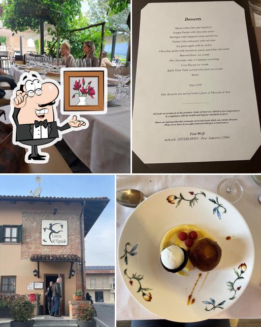 Gli interni di L'Osteria del Vignaiolo