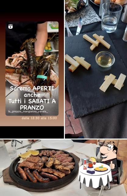 Piatto di formaggi al La Greppia Mangiatoia Ristorante Pizzeria, Cenaia
