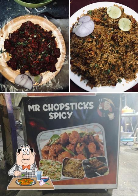 Chicken wings at Mr Chopsticks Spicy Chinese fast food