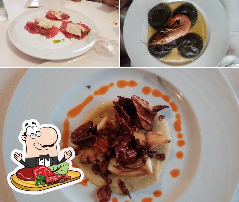 Carpaccio di manzo al Osteria Paterna