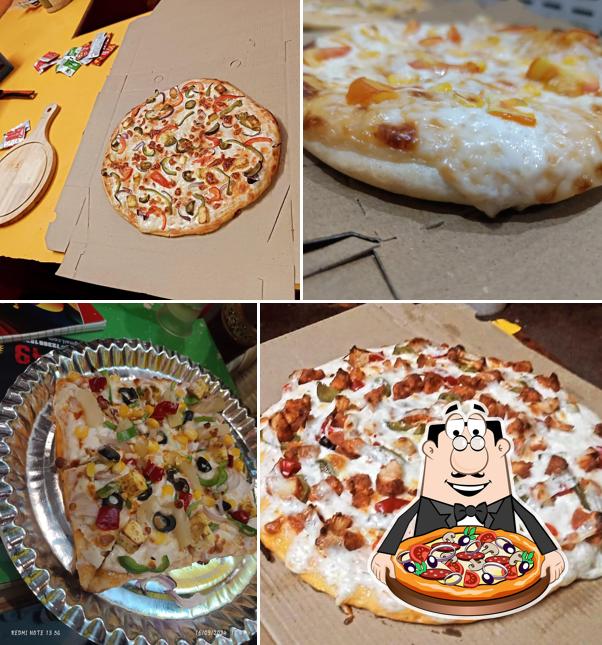 Order various kinds of pizza