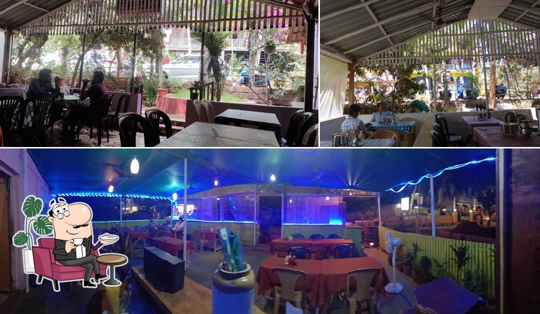 The interior of Satpurush Hotel