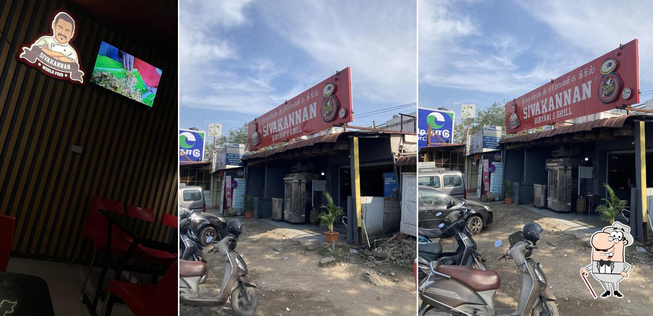 The exterior of Sivakannan Restaurant Chinniyamapalayam