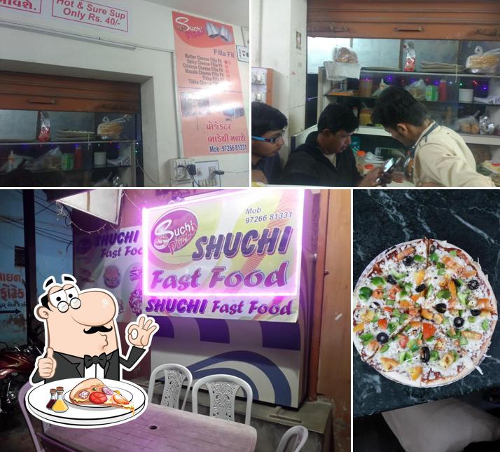 Get different types of pizza