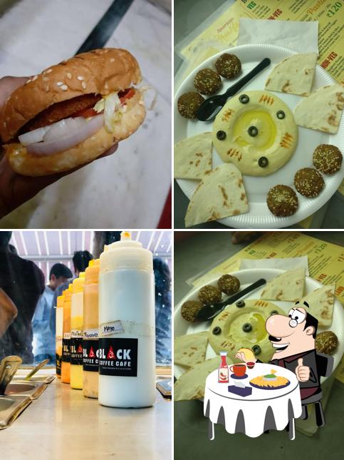 Try out one of the burgers available at THE BLACK COFFEE CAFE - BCC