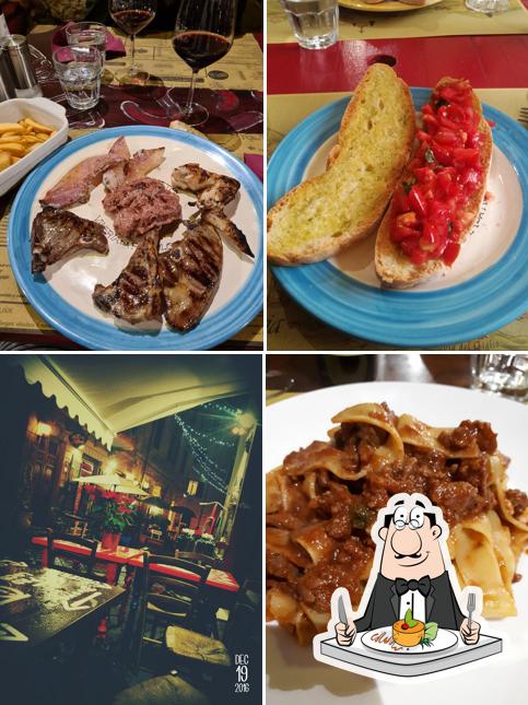 Platti al Vineria Da Romolo