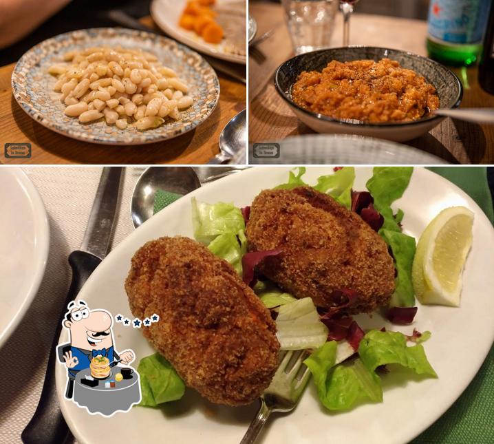 Cibo al Ristorante del Fagioli