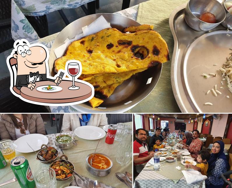 Food at Green Pigeon Restaurant