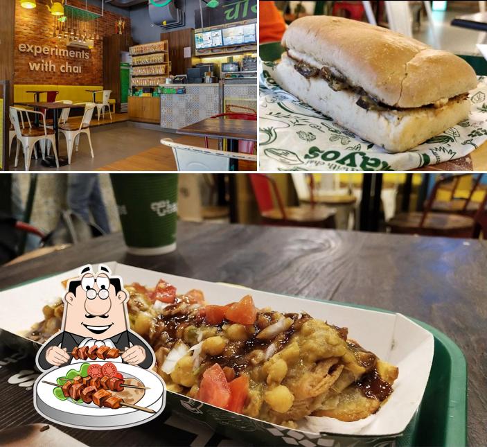 Among different things one can find food and interior at Chaayos Cafe at GF Elante Mall