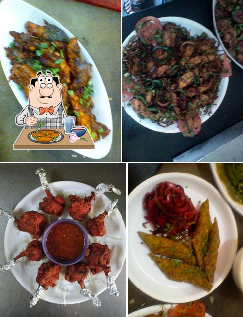 Chicken wings at Baba Ka Dhaba