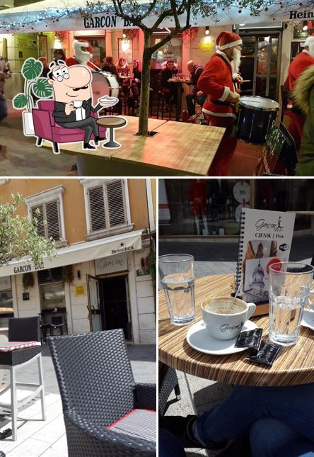 Dai un'occhiata agli interni di Garçon