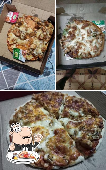 At Home Pizzeria & Cakes, you can order pizza