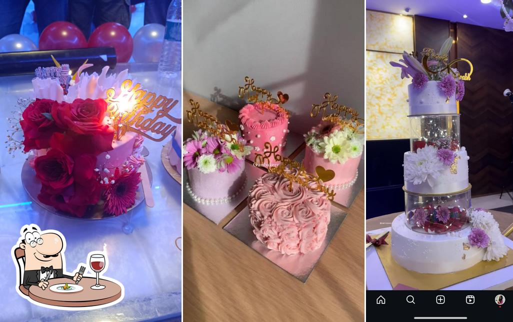 Meals at Own Bakery Customised Wedding cake best bakery in Chandigarh