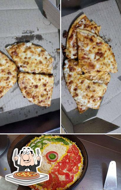 Order pizza at The Pizza Station