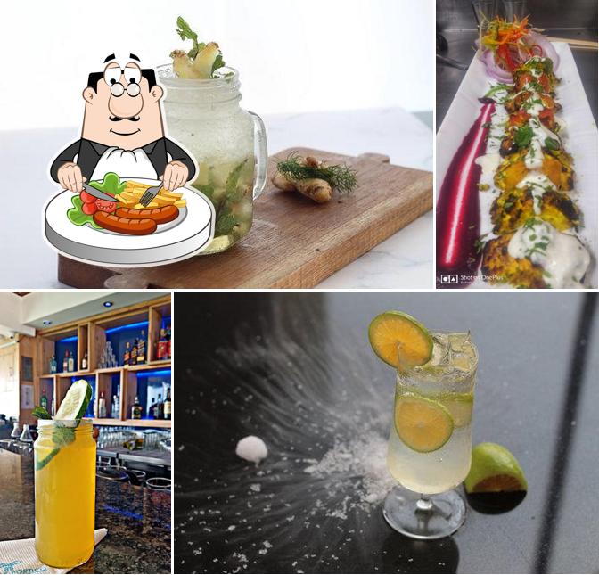 Food at 360 Degree Bar