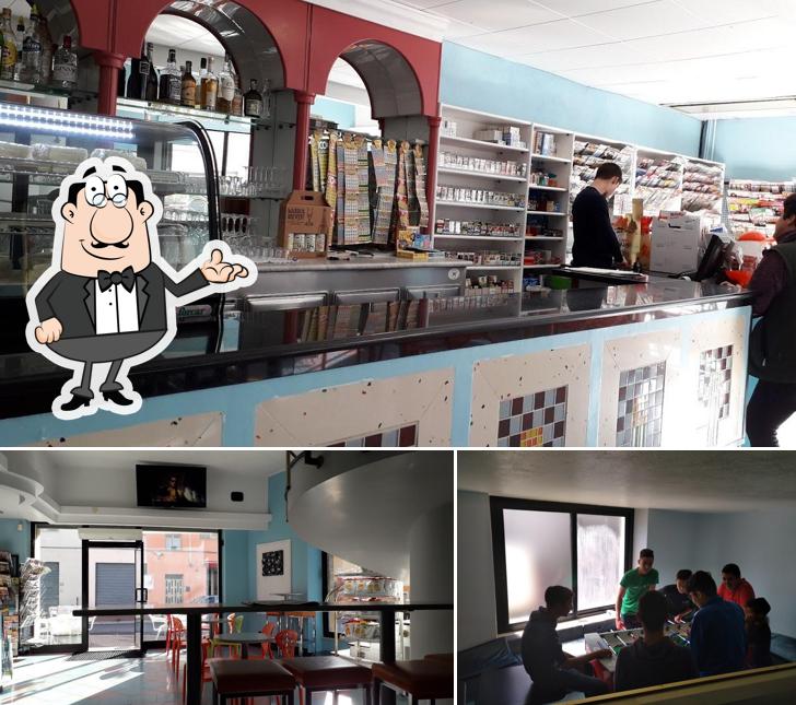 Gli interni di Bar Dori Mannu