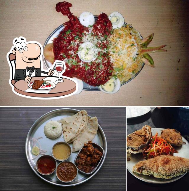 Get meat dishes at Aabacha Dhaba