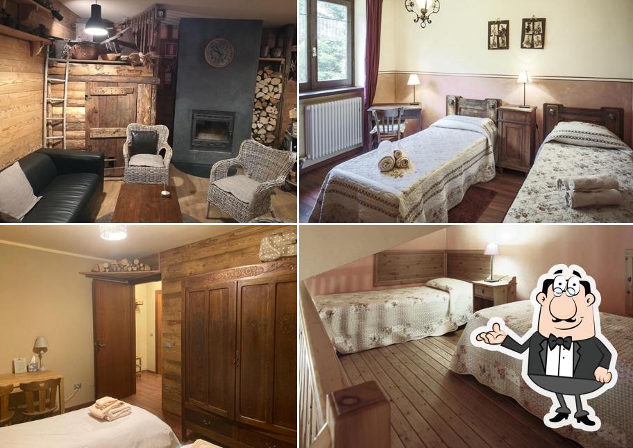 Gli interni di Albergo Ristorante Le Marmotte