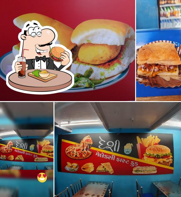Order a burger at Desi galaxy fastfood-(Best Fast Food Shop)