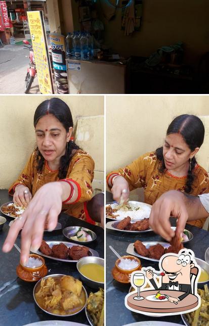 Meals at Draupadi Hotel