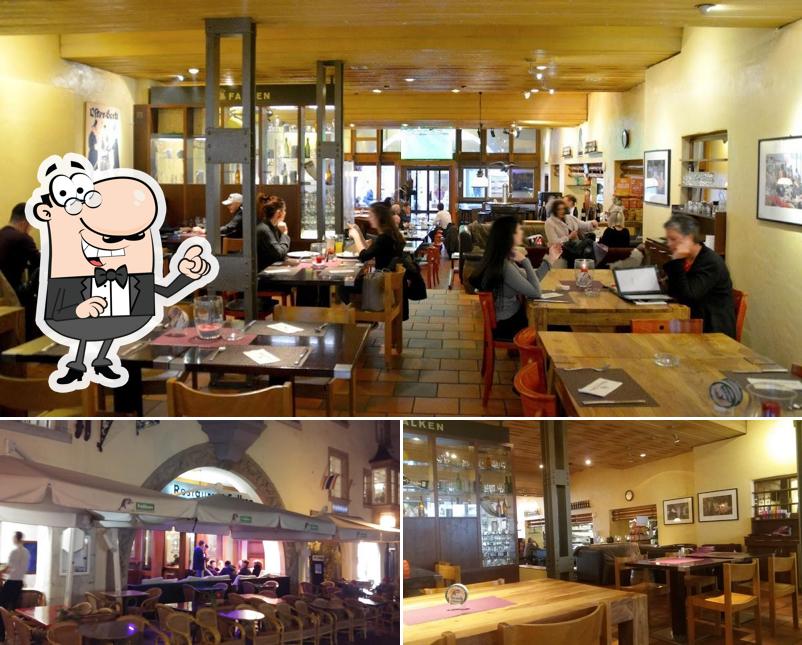 Gli interni di Restaurant Falken