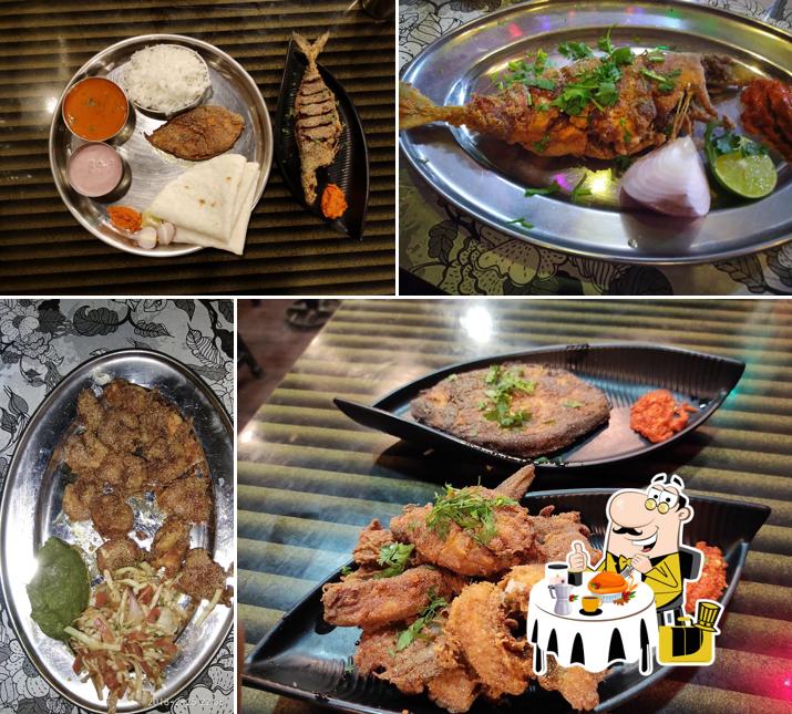 Food at Gomantak Sagoti
