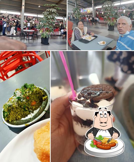 Among various things one can find food and interior at Kailash bhel center