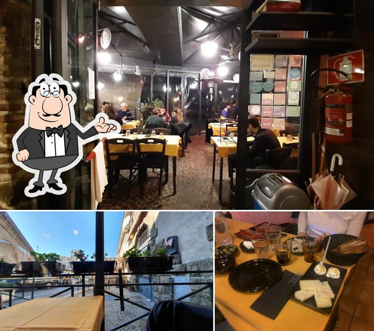Gli interni di Osteria n°1