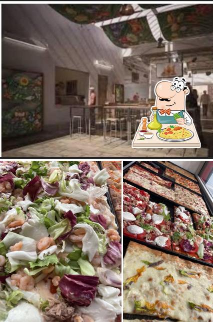 La immagine di cibo e interni da Pizzeria Corrado / Mercato coperto - Colleferro