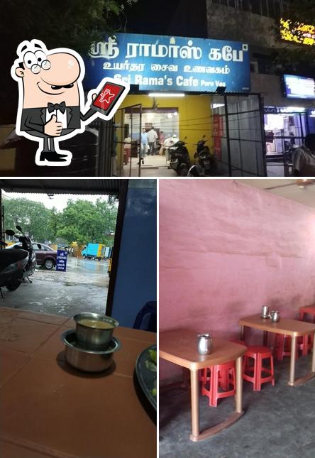 Look at the pic of Sri Rama's Cafe
