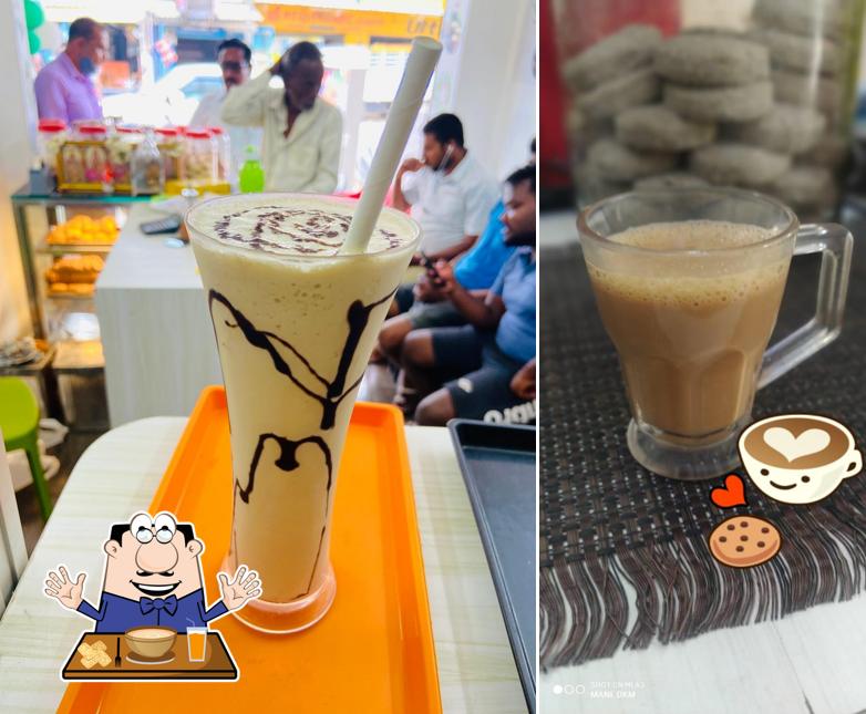 Food at Tea Time Sathya showroom near Thiruthani road