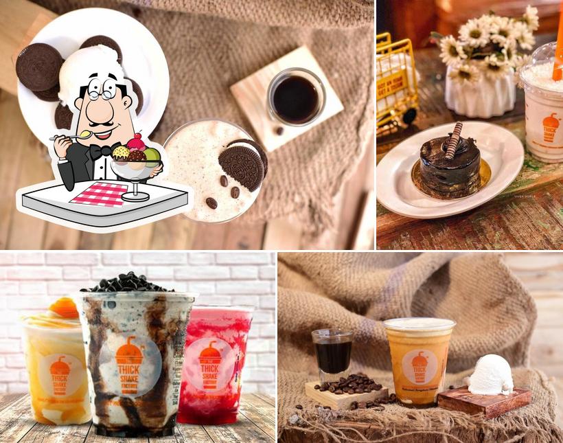 Thickshake Factory provides a range of desserts