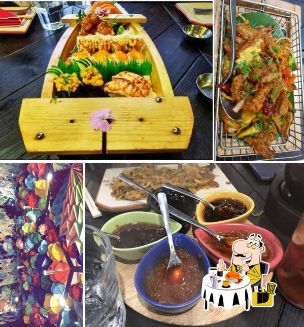 Food at Yum Yum Cha DLF Promenade