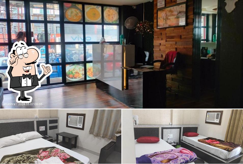 The interior of Hotel Kuber