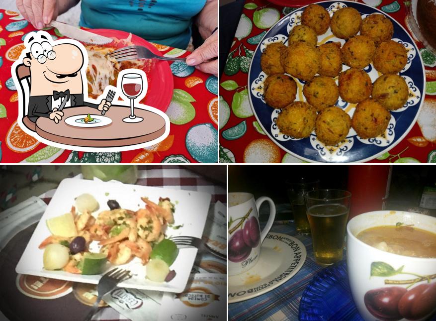 Platos en Bar da Portuguesa