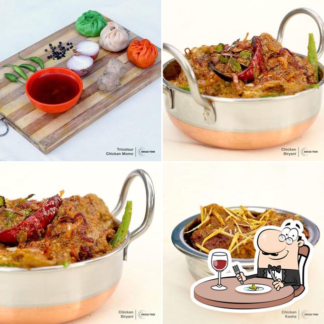 Food at Break Time Restaurant