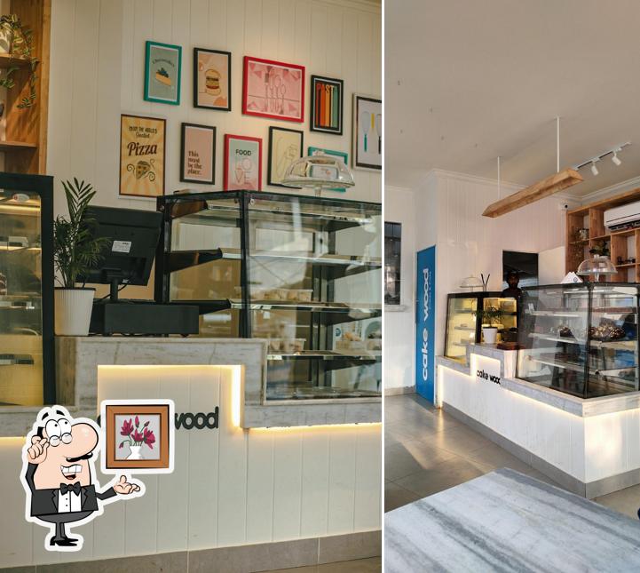 The interior of Cake Wood - The best top cake shop