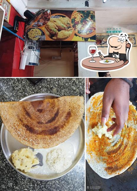Food at Davanagere Benne Dose Hotel