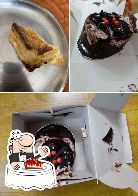 Sharma's Bakers serves a number of desserts