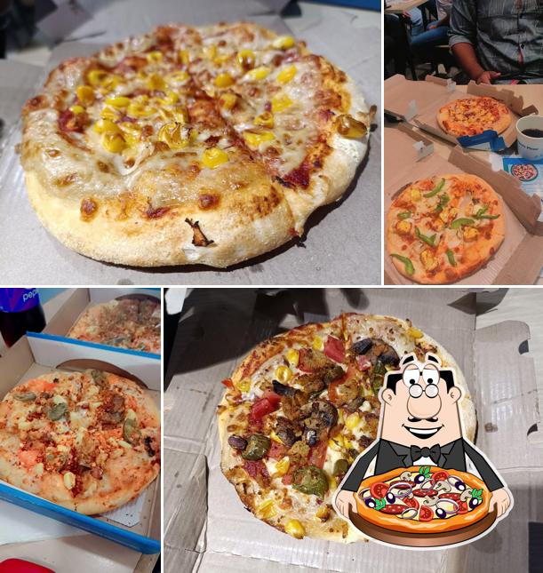 Order various variants of pizza