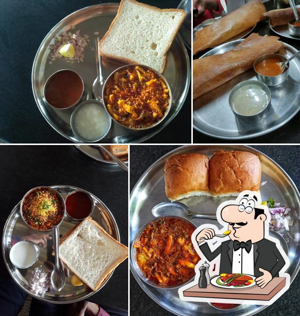Meals at Hotel Panchakuti Udupi family Restaurant