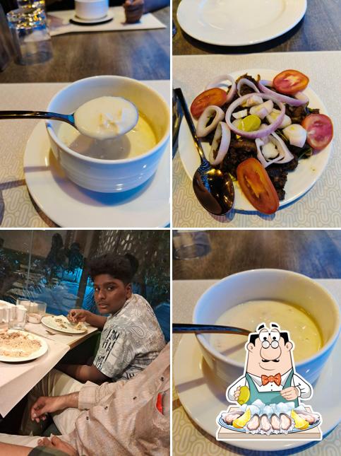 Oysters at Pappaji Restaurant