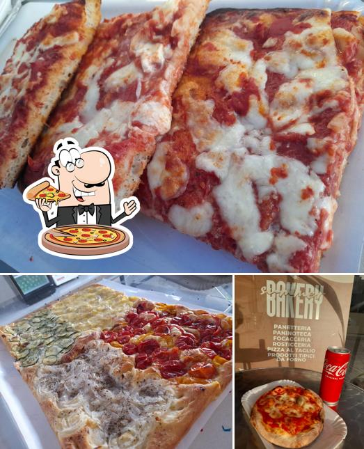 Scegli una pizza a Summer bakery