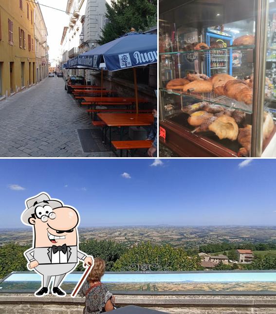 La foto della esterno e cibo di Gibson Café di Saltamartini Fabio