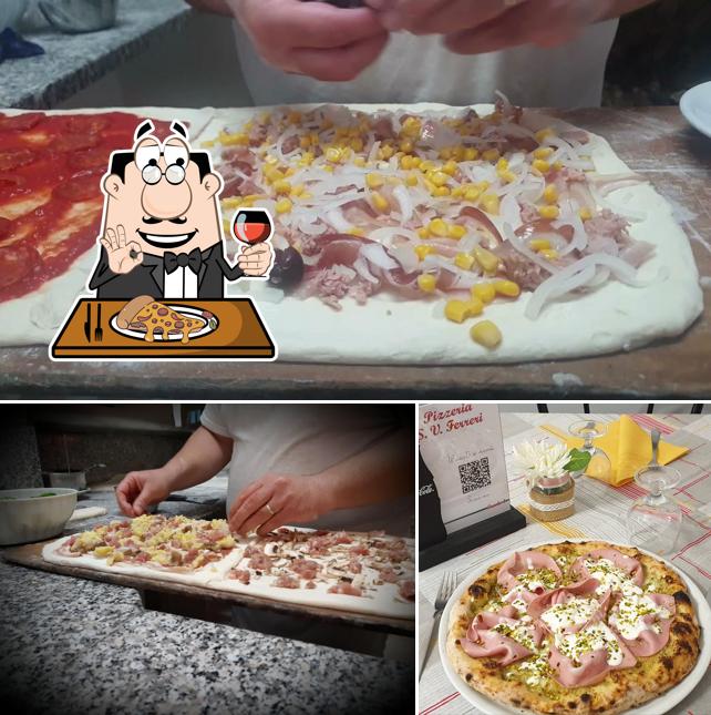 Scegli tra le molte varianti di pizza