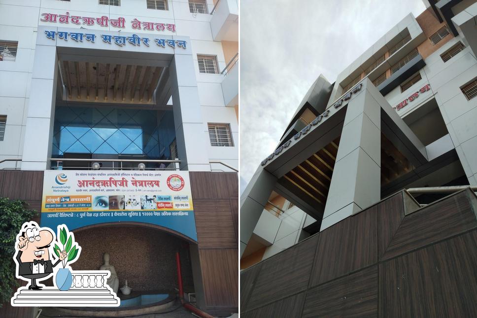 The exterior of Bhagwan Mahavir Sanitorium