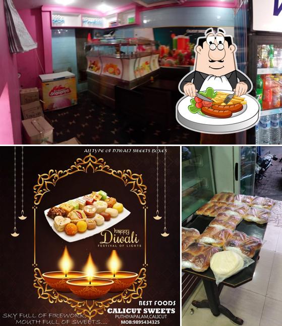 Food at Calicut Sweet Stall