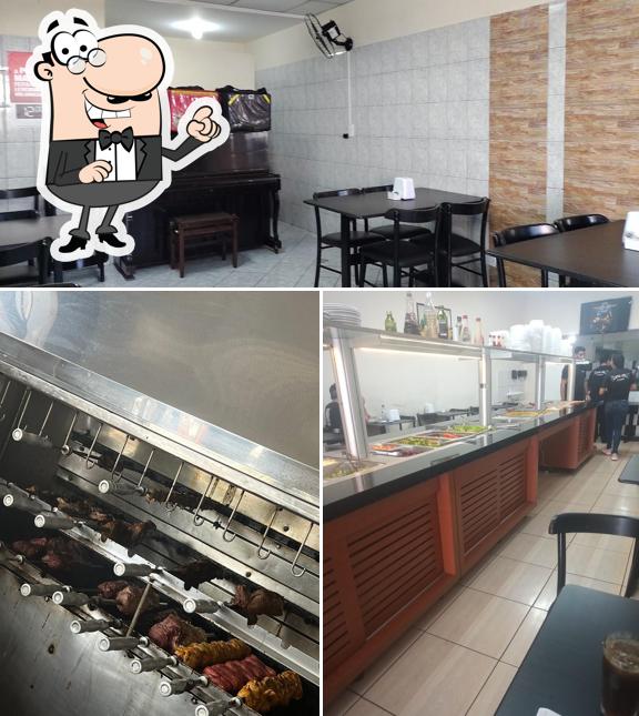 O interior do Capial Grill