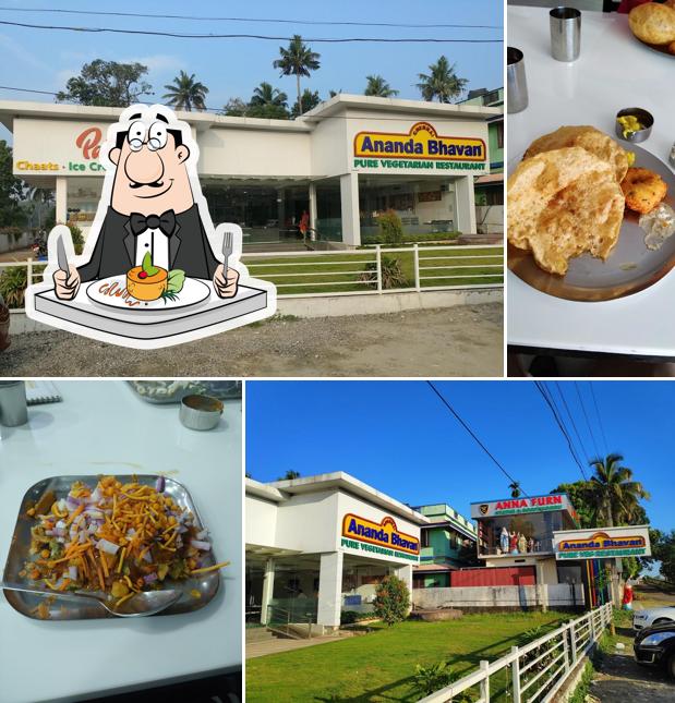 Food at Chennai Ananda Bhavan